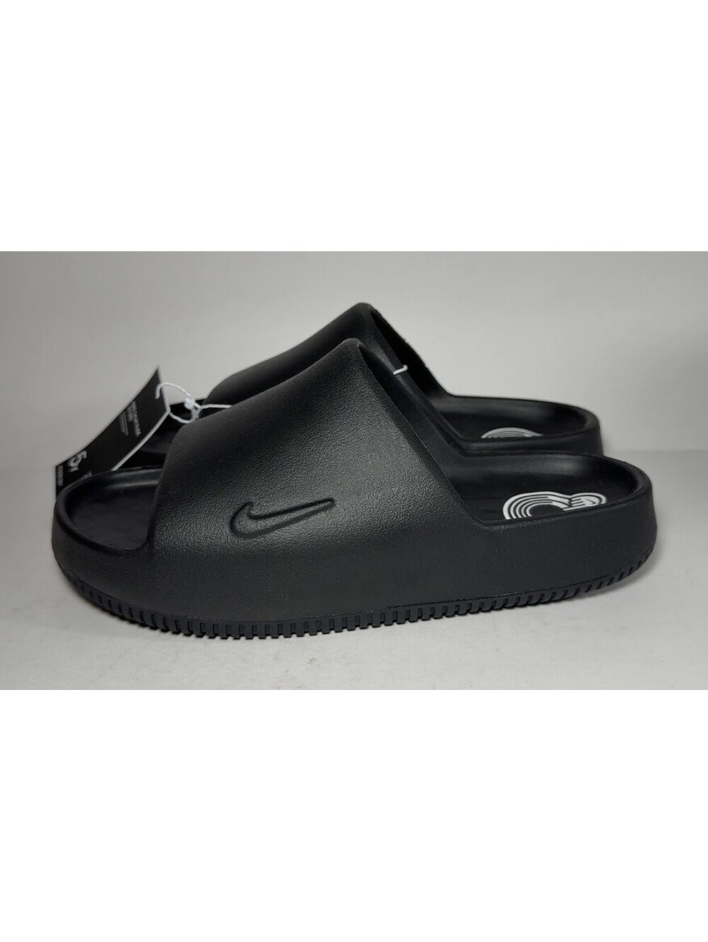 Nike Calm Slide 2.0 GS Black Slides IF9306-001 Size 5Y EU 37.5 UK 4.5